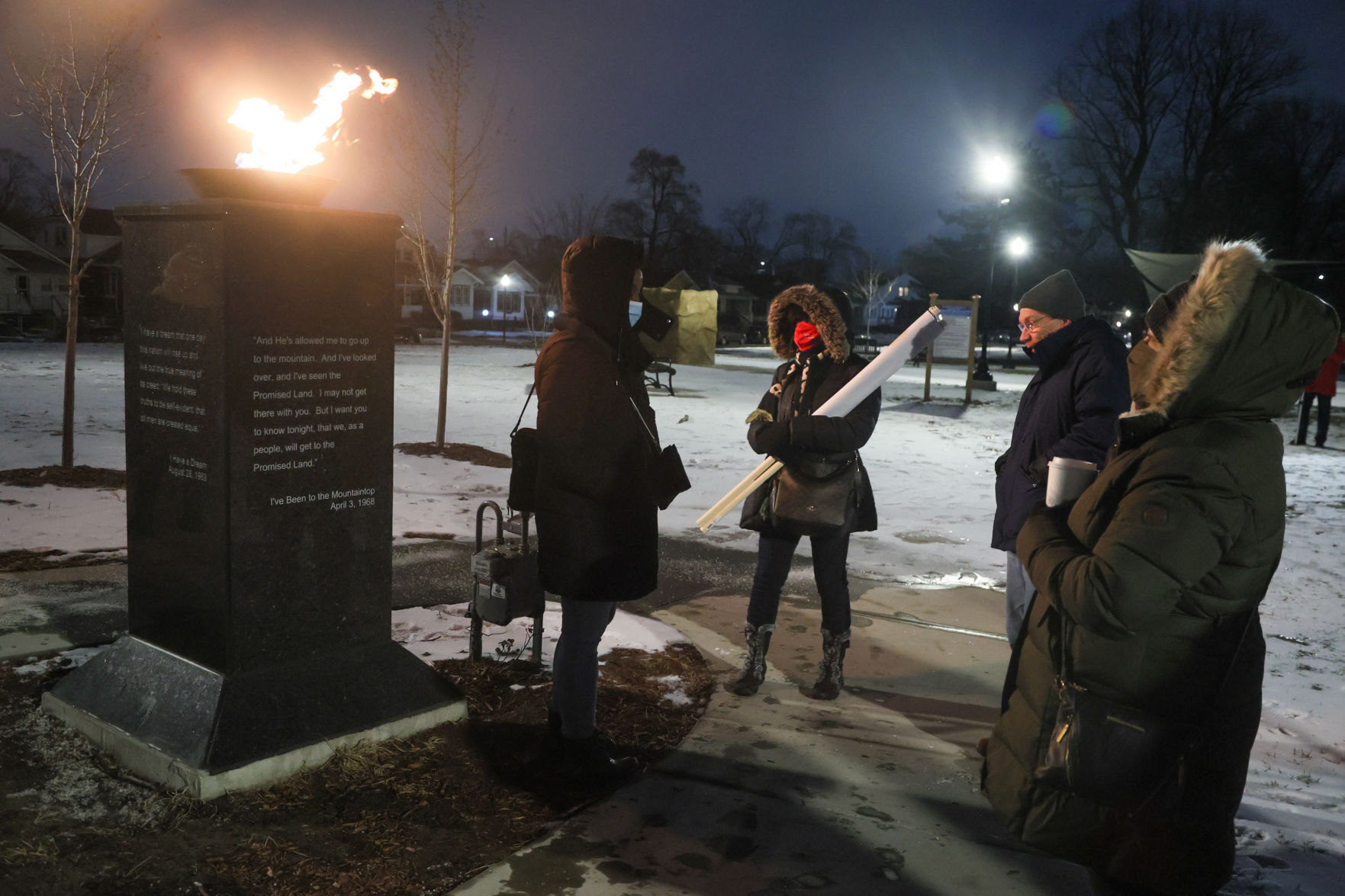 Hammond candlelight march to commemorate the life of Dr. Martin Luther King Jr.